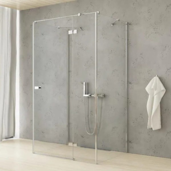 New Trendy Reflexa kabina przyścienna 900x900x2000 mm chrom