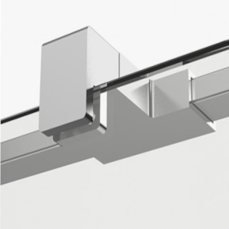 New Trendy Reflexa kabina prostokątna 900x800x2000 mm chrom