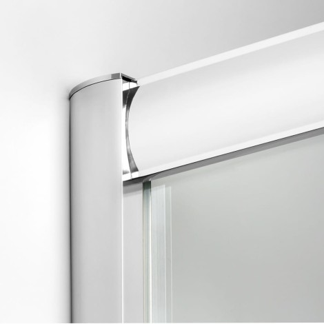 New Trendy Varia New kabina półokrągła asymetryczna 1200x850x1650 chrom
