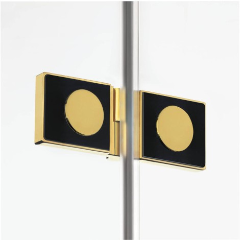 New Trendy Avexa kabina prostokątna 1000x1200x2000 mm gold brushed