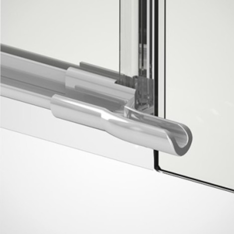 New Trendy Reflexa kabina prostokątna 900x800x2000 mm chrom