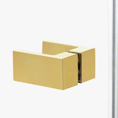 New Trendy Avexa kabina prostokątna 1000x1200x2000 mm gold brushed