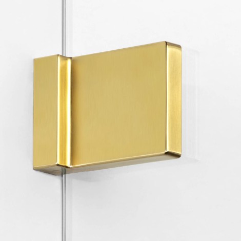 New Trendy Avexa kabina prostokątna 1100x900x2000 mm gold brushed