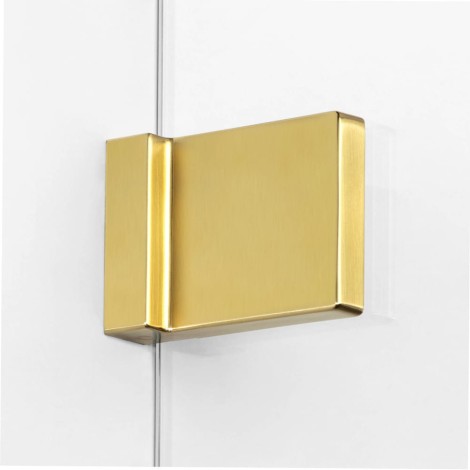 New Trendy Avexa kabina prostokątna 1000x1200x2000 mm gold brushed