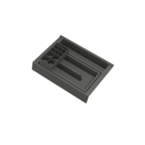 Elita Organizer modułowy antracyt mat m35