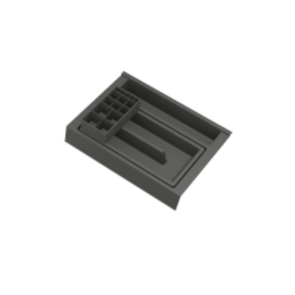 Elita Organizer modułowy antracyt mat m35