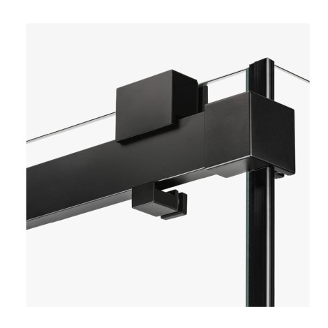 New Trendy Kabina Softi Black Lewa 140X90X200cm
