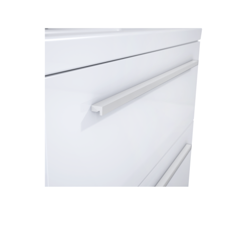Elita Kwadro Plus white matt uchwyt meblowy 16 cm