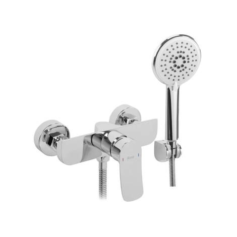 Rea bateria prysznicowa dart chrom z zestawem prysznicowym