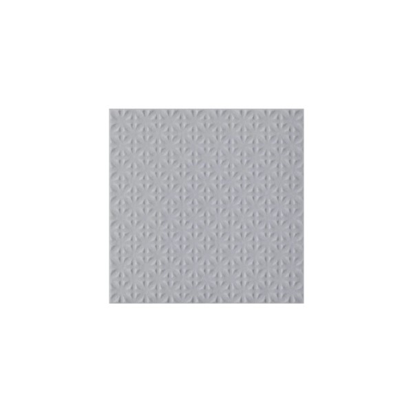 Paradyż Płytka Ścienna Paradyż Gamma Szara Ściana Mat Struktura 19,8×19,8cm Mat198x198