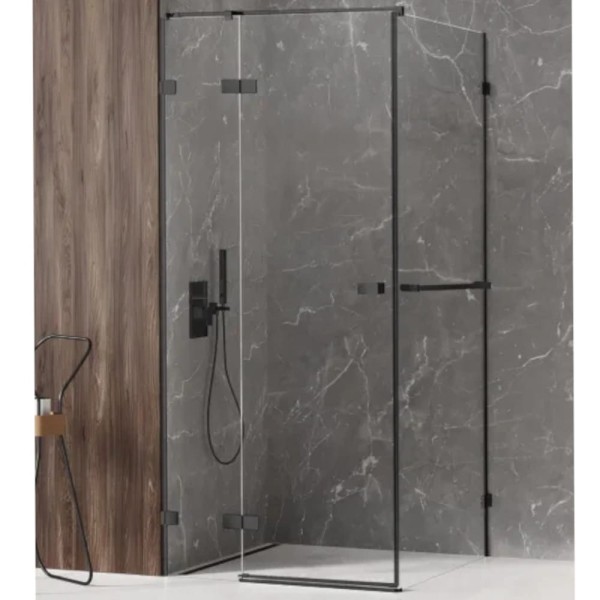 New Trendy Avexa kabina prostokątna 1100x900x2000 mm black
