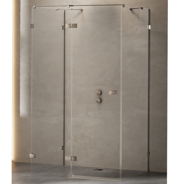 New Trendy Avexa kabina prostokątna 1200x900x2000 mm gunmetal brunshed
