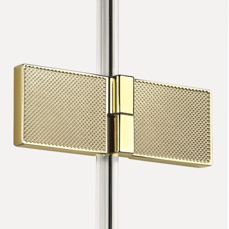 New Trendy Avexa XR kabina prostokątna 1000x800x2000 mm gold shine