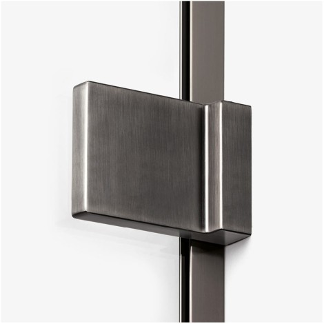 New Trendy Avexa kabina prostokątna 1000x900x2000 mm gunmetal brushed