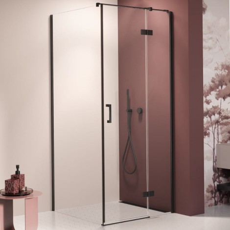 New Trendy Nesta kabina prostokątna 1100x900x2000 mm black