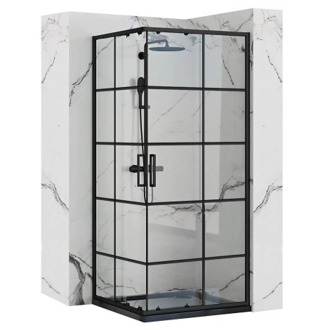 Rea Concept kabina prysznicowa 80x80 black