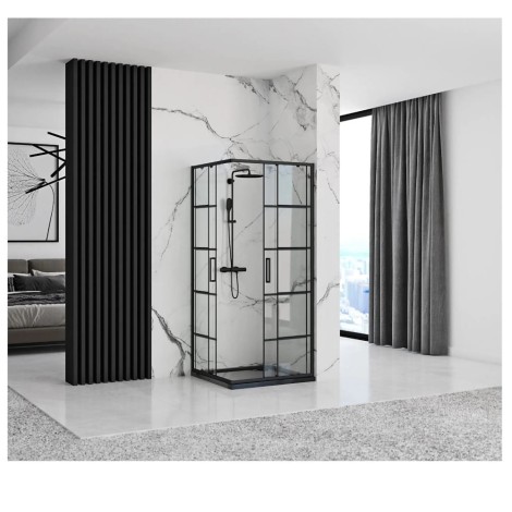 Rea Concept kabina prysznicowa 80x80 black