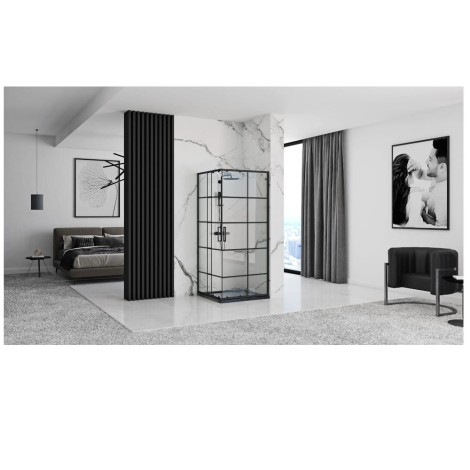 Rea Concept kabina prysznicowa 80x80 black