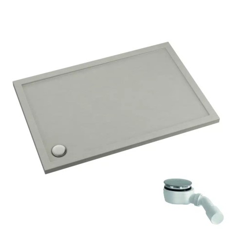 Schedpol Caspar New cement stone brodzik prostokątny 90x120cm