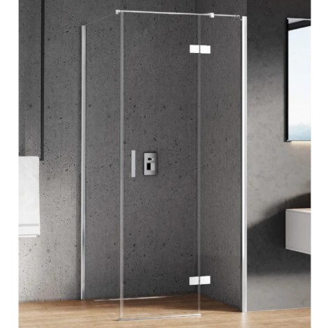 New Trendy New Renoma kabina prostokątna 900x800x1950 mm chrom