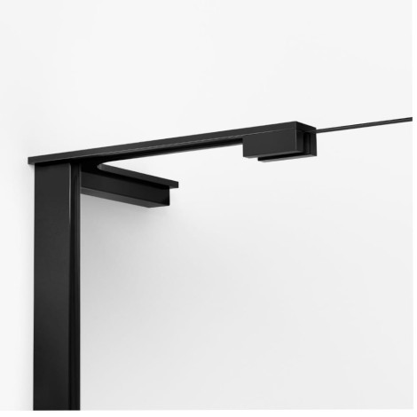 New Trendy Nesta kabina walk-in U 1200x2000mm black