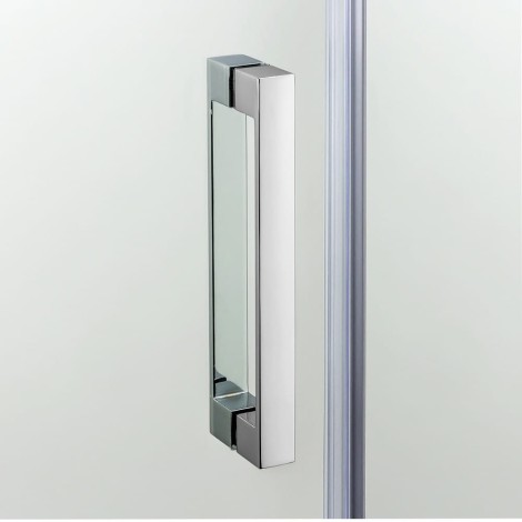 New Trendy New Komfort kabina półokrągła 800x800x1950 mm chrom