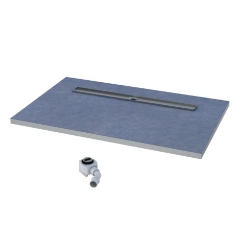 Schedpol Base brodzik prostokątny z maskownicą Stamp 90x120cm