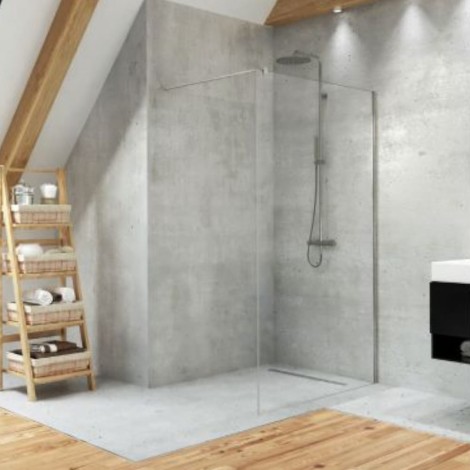 New Trendy Velio kabina walk-in 700x2000 mm chrom