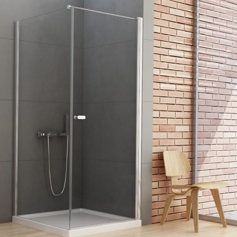 New Trendy New Soleo kabina kwadratowa 700x700x1950 mm chrom