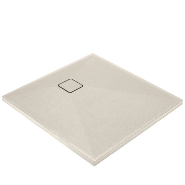 Brodzik Deante Correo granitowy kwadratowy beż 90x90 cm