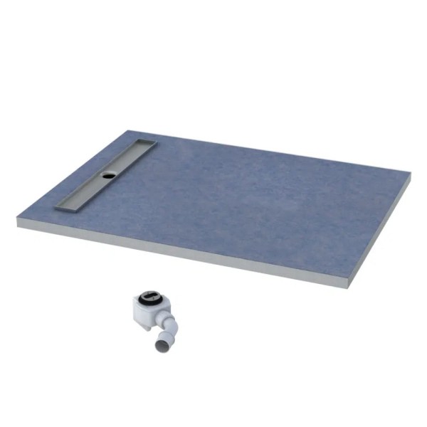 Schedpol Base brodzik prostokątny z maskownicą Stamp 80x140cm