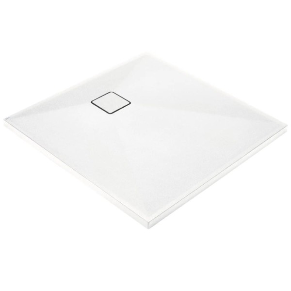 Brodzik Deante Correo granitowy kwadratowy alabaster 80x80cm