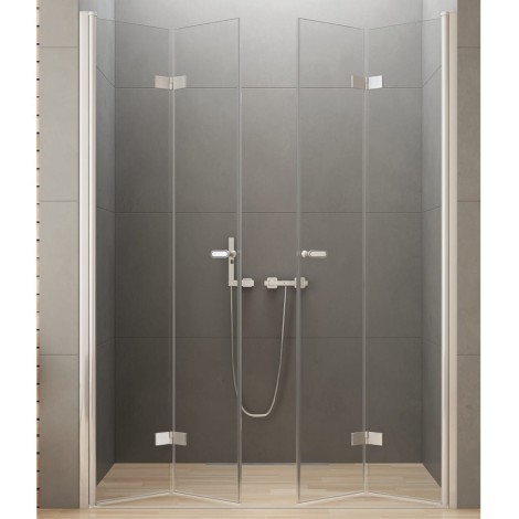 New Trendy New Soleo drzwi wnękowe U 1700x1950 mm chrom