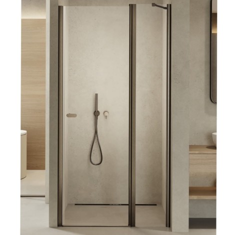 New Trendy New Soleo drzwi wnękowe U 1100x1950 mm gunmetal brushed