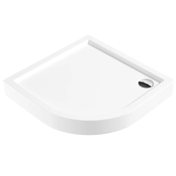 Deante Jasmin brodzik akrylowy półokrągły 80x80 cm