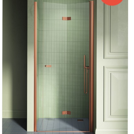 New Trendy New Soleo drzwi wnękowe 900x1950 mm copper brushed