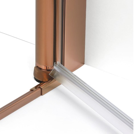 New Trendy New Soleo drzwi wnękowe 900x1950 mm copper brushed