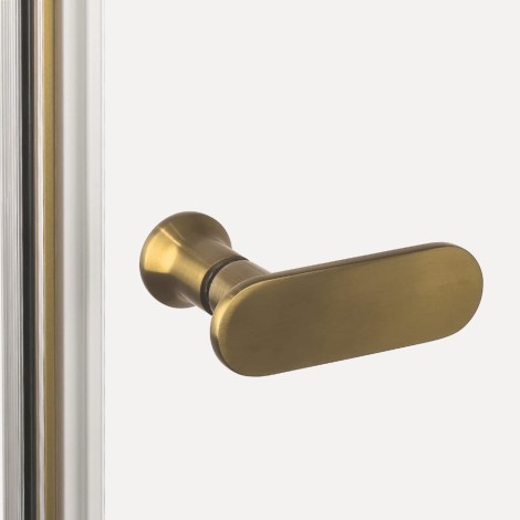 New Trendy New Soleo drzwi wnękowe U 1200x1950 mm gold brushed