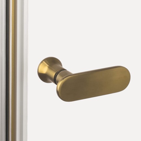 New Trendy New Soleo drzwi wnękowe U 900x1950 mm gold brushed