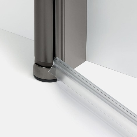 New Trendy New Soleo drzwi wnękowe 900x1950 mm gunmetal brushed