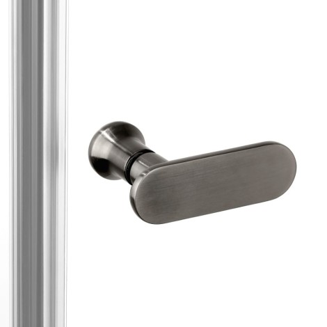 New Trendy New Soleo drzwi wnękowe U 900x1950 mm gunmetal brushed