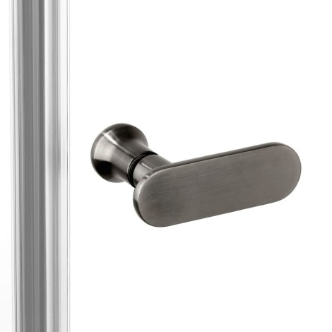 New Trendy New Soleo drzwi wnękowe U 900x1950 mm gunmetal brushed