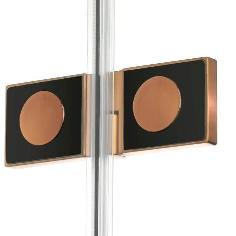 New Trendy New Soleo drzwi wnękowe 900x1950 mm copper brushed