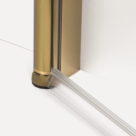 New Trendy New Soleo drzwi wnękowe U 900x1950 mm gold brushed