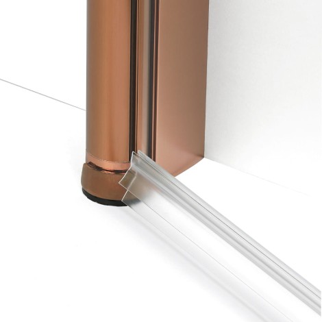 New Trendy New Soleo drzwi wnękowe 900x1950 mm copper brushed