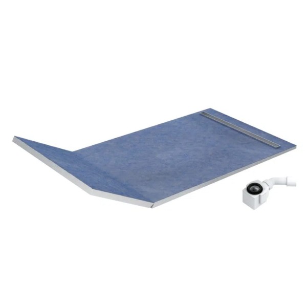 Schedpol Slim Lux stamp slim brodzik prostokątny 130+50x80cm