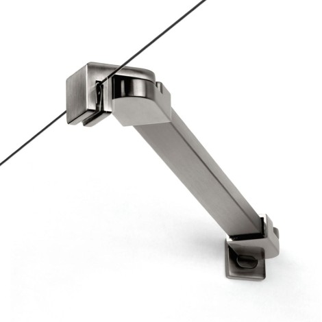 New Trendy New Soleo drzwi wnękowe U 1400x1950 mm gunmetal brushed