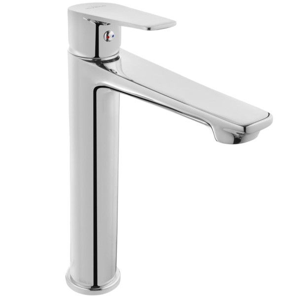 Invena Dokos bateria umywalkowa wysoka chrom