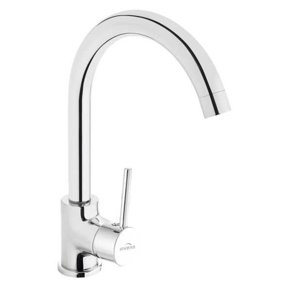 Invena Solo bateria zlewozmywakowa chrom