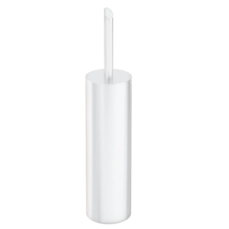 Deante Silia szczotka wc z pojemnikiem bianco